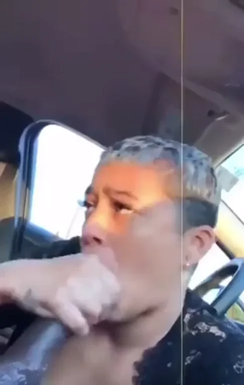 Lightskin Throatpie Slut Devours BBC in Car Ride 💦🍆