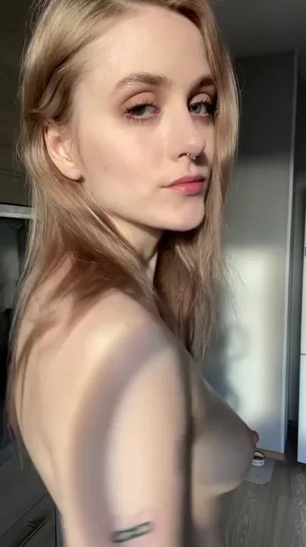 what attracts you more: my tits or my eyes?