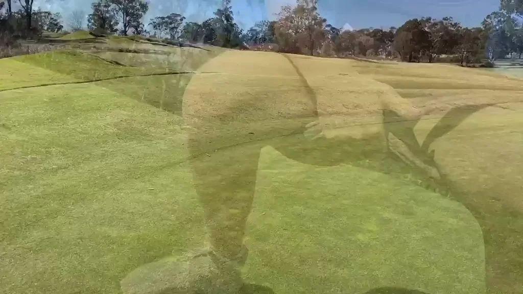 Watering the greens for the golfers! [f]