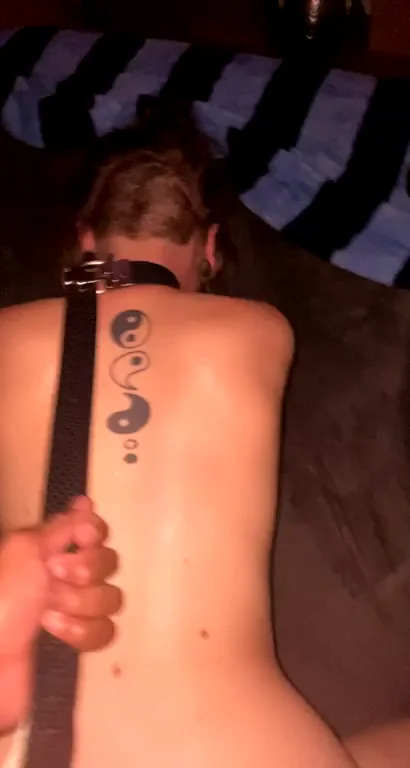 Bark Bitch! 🐕💦 He Collars His Slutty Puppy 🐶🔥