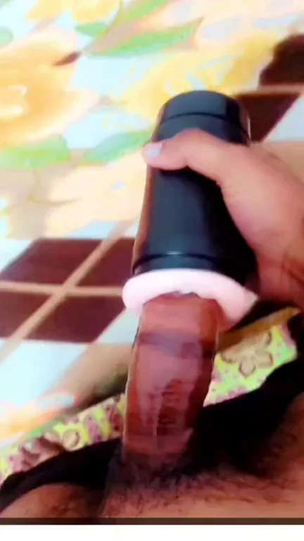 First time using a fleshlight and it feels too good.