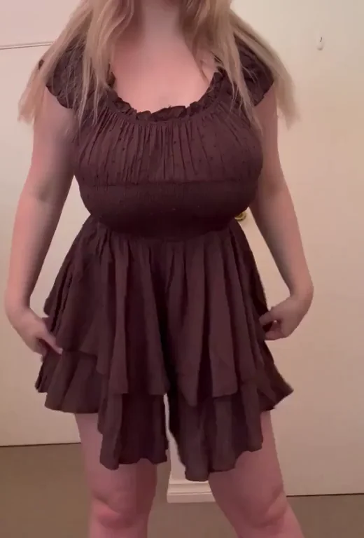 🍈 OC Titty Drop: This Dress Can't Hold My Massive Jugs! 😈