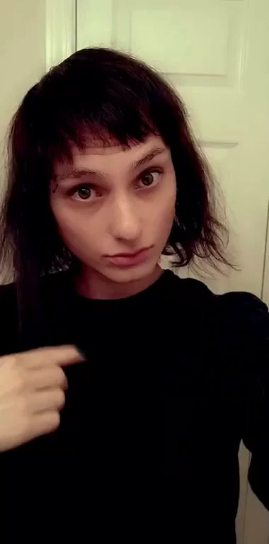 🔥 Alt Trans Babe Teases: Is My Big Pierced Dick Legit? 🍆💦