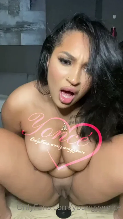 Michelle's Massive Tits Tease & Dildo Ride on TikTokXXX 🔥🍆💦