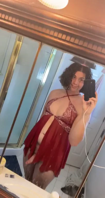 My new red lingerie ?
