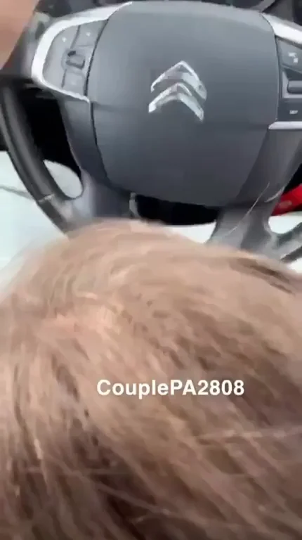 I like doing this while he is driving