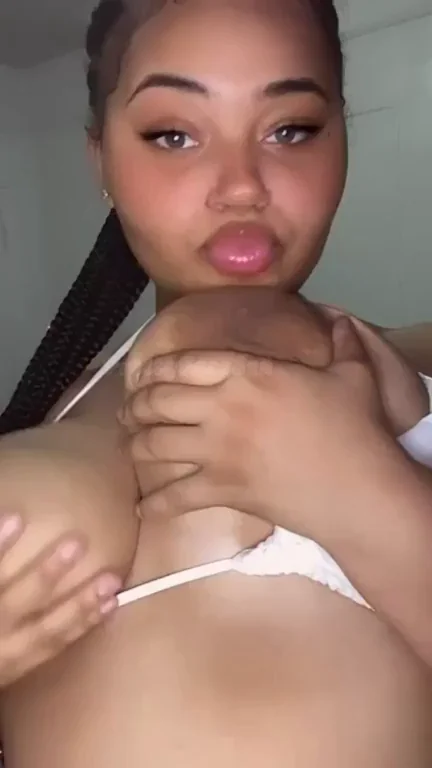 Spit-Drenched Massive Tits Tease 😍💦