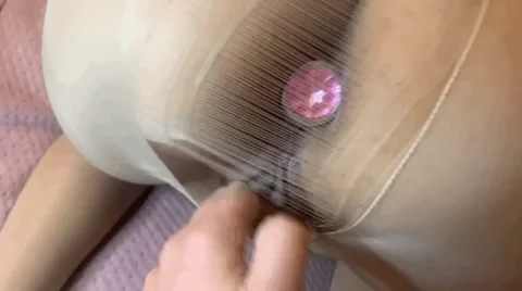 Thick Ebony Slut Stuffed with Pink Toy, Craving White Cock 🍆💦