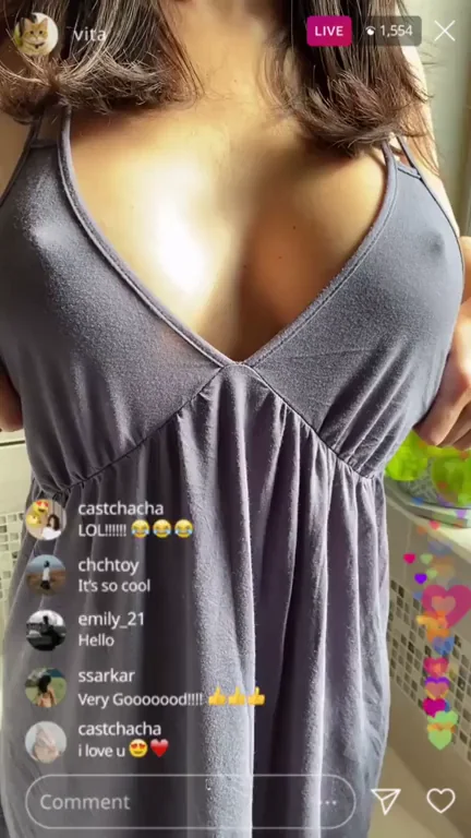 🔥 NYE Titty Drop Tease - Massive Melons Bounce Free! 🍾💦