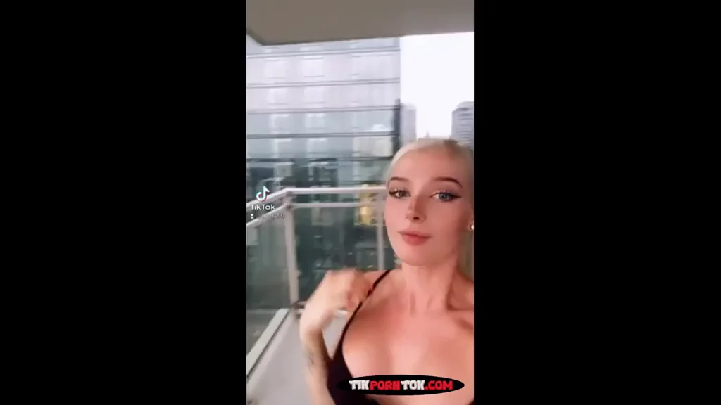 showing my tits to my neighbors??