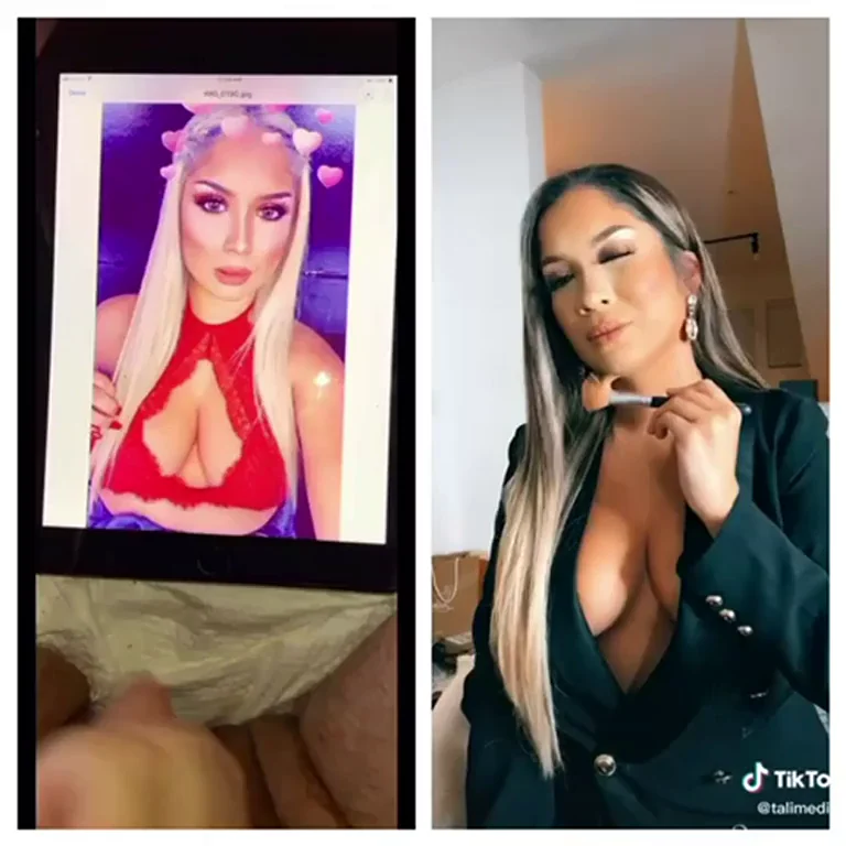 TikToker @talimedina Cum Tribute 2