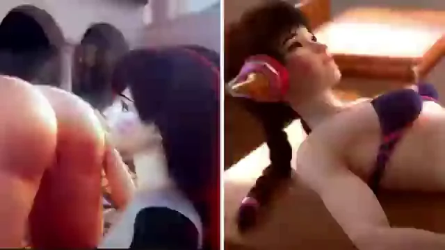 D.Va’s Steamy Sex Cravings 🔥 (vgerotica Overwatch Rule34)