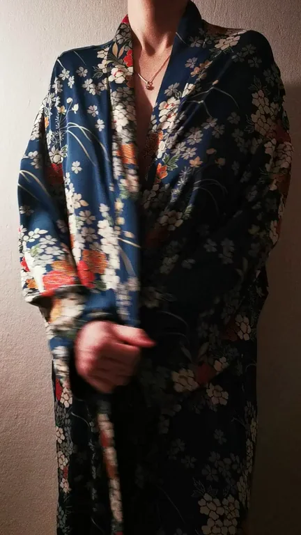 Dream of My Busty Petite Tease in Silk (OC)