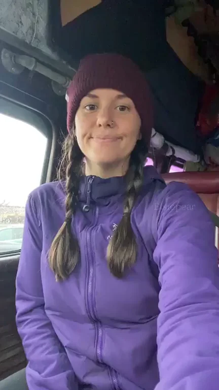 Having my rainy day fun while people walk by in a packed parking lot