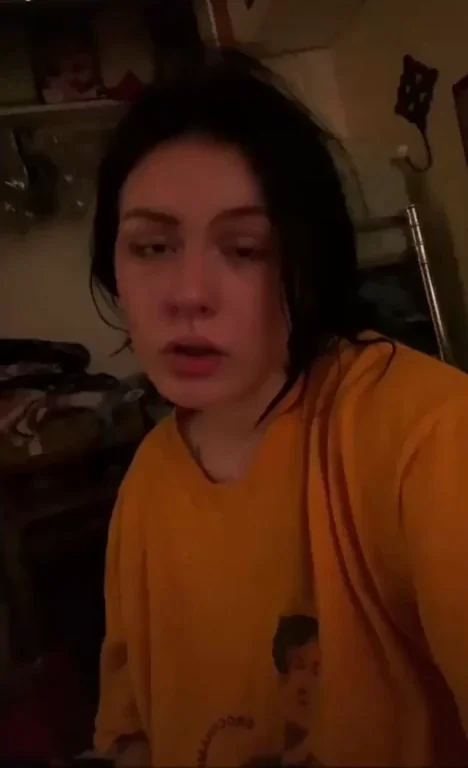 Busty Goth GF's Massive Tits Bursting Out 😈💦