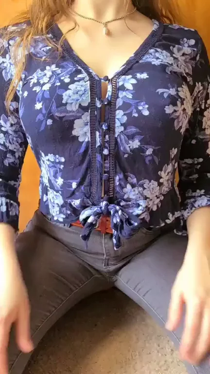 Roomie Teases with Massive Titty Drop: Wanna Fuck These? 🍈🍈