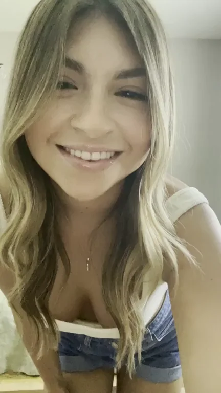 do you like when i smile while playing w my tits?