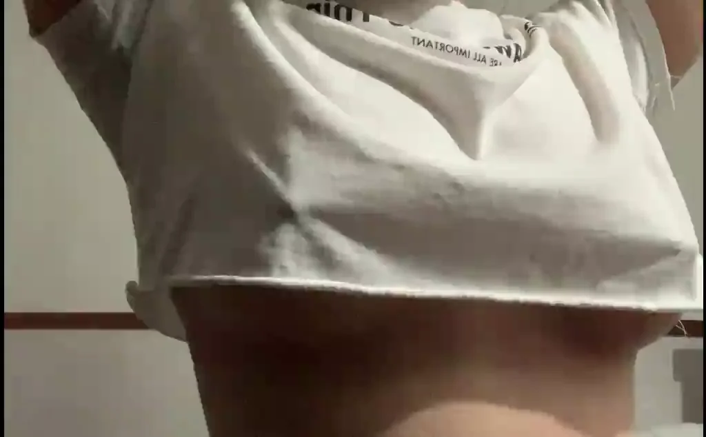 stop what you’re doing and hands on my tits