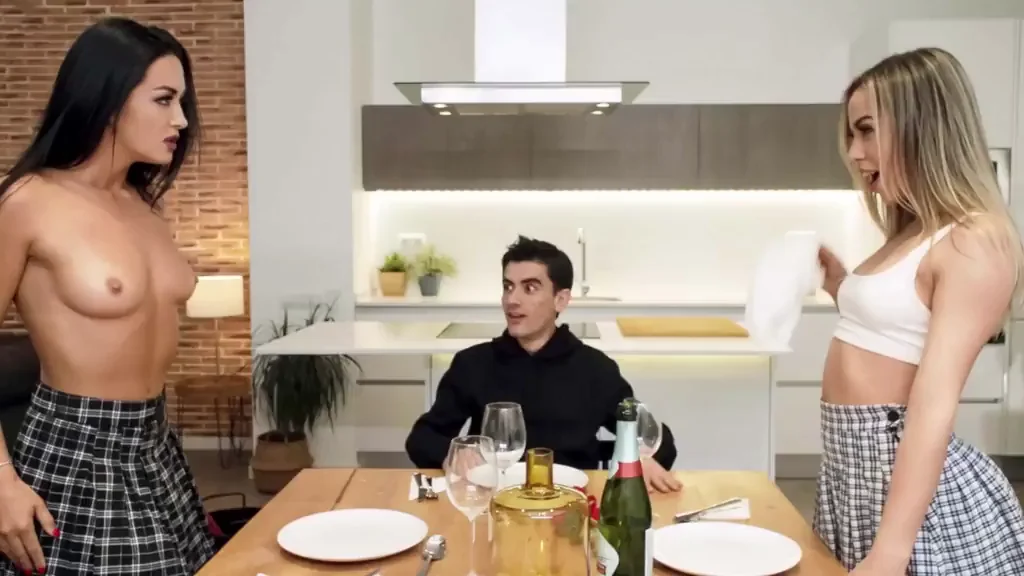 Double Date with a Desperate Dick - Anastasia Brokelyn, Zuzu Sweet, Jordi El Nino Polla