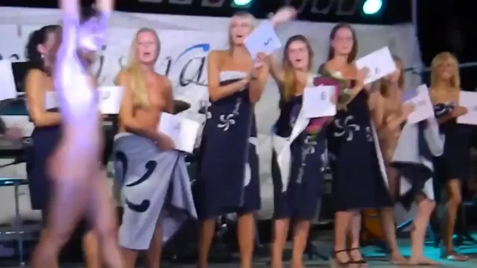 Winner of the nude beauty pageant!