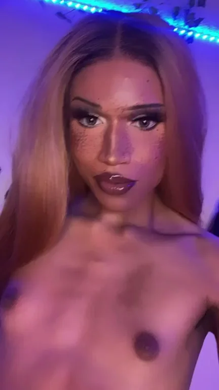 🔥 What's Hiding Under This Trans Babe's Skirt? 😈🍆