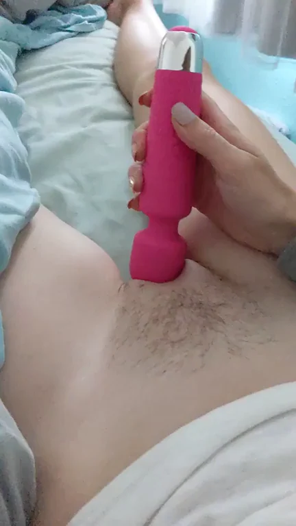 Insatiable Slut Vibes Her Bushy Cunt 😈🔥 Who's Gonna Fill Me Up? 💦