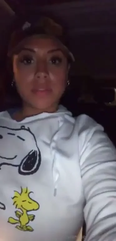 Latina's Massive Natural Tits Drop Surprise in the Car