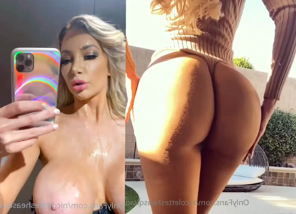 Nicolette Shea's Bimbo Booty & Tits Tease 🍑💦