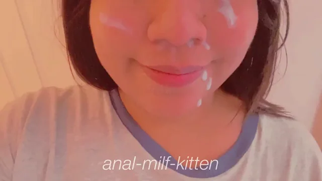 New Moisturizer? 😏 Thick Cum Drip on My Slutty Face! 💦