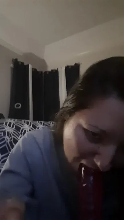 Got caught swallowing a dick on a stick