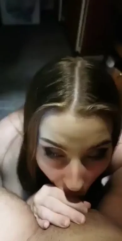 Sleepover Slut on Her Knees: Devouring Dick Like It's Breakfast