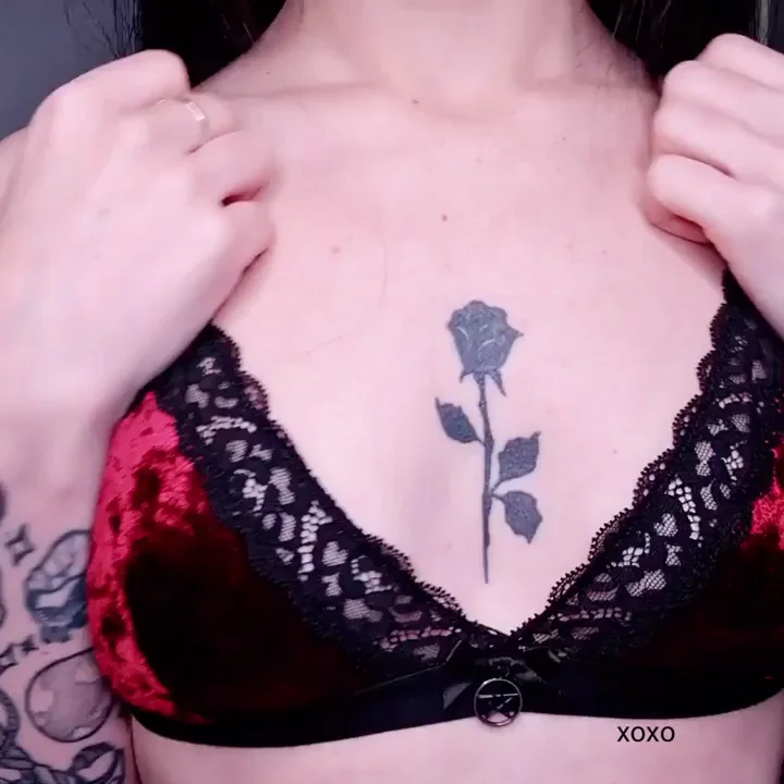 🖤 Do You Like My Perky Small Tits? Bra Off Tease 😈🍒