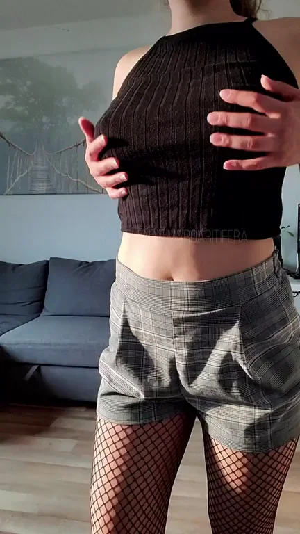 🩲 Slutty Tease: Flashing My Juicy Tits - Am I Your Dirty Little Slut? 😈