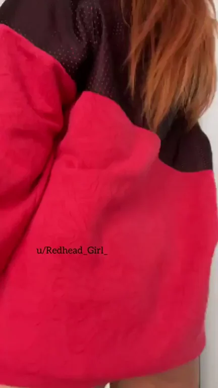 Petite Redhead Tease: 'Think Your Cock Fits My Tight Hole?' 😈🍑