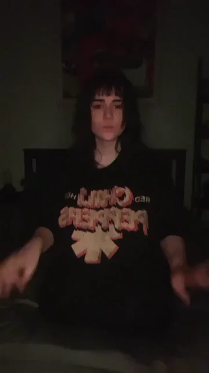 Goth Slut's Quick Magic Tit Flash 😈🔮