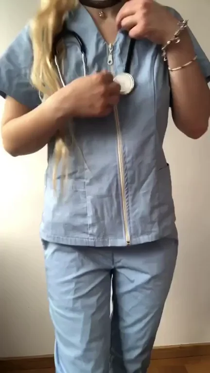 Would you fuck a needy nurse in the employees changing room?