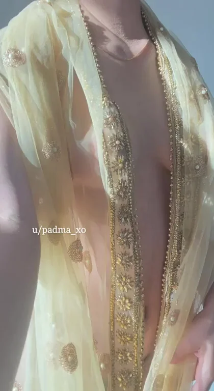 Indian Babe Teases in Sheer Saree, Begs for Harder Fucking 😈💦