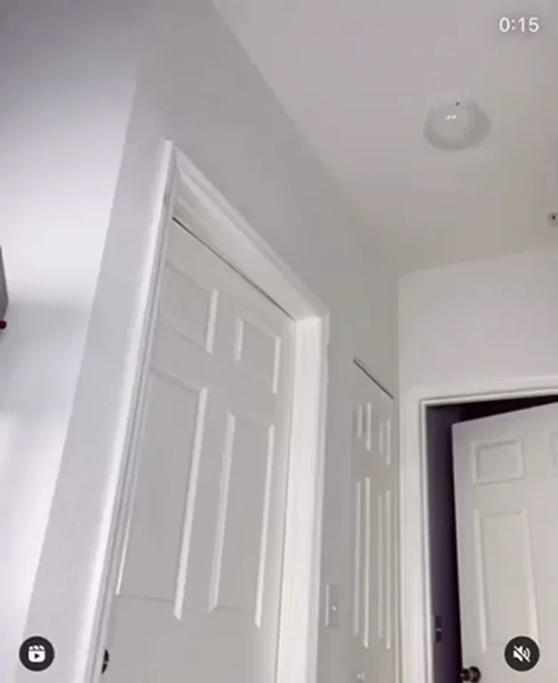 Your friend’s mom enter in your room like that when you woke up, what do you do ?