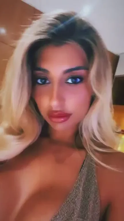 Little blonde persian barbie wears clothes!