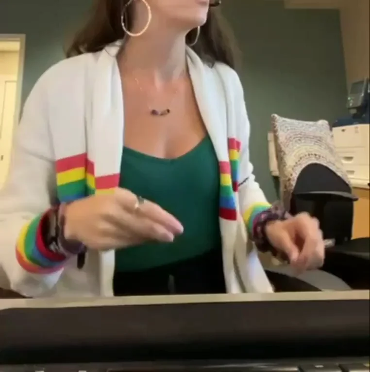 Can't Concentrate at Work on Freaky Fridays 😈💦 [Public Tease]