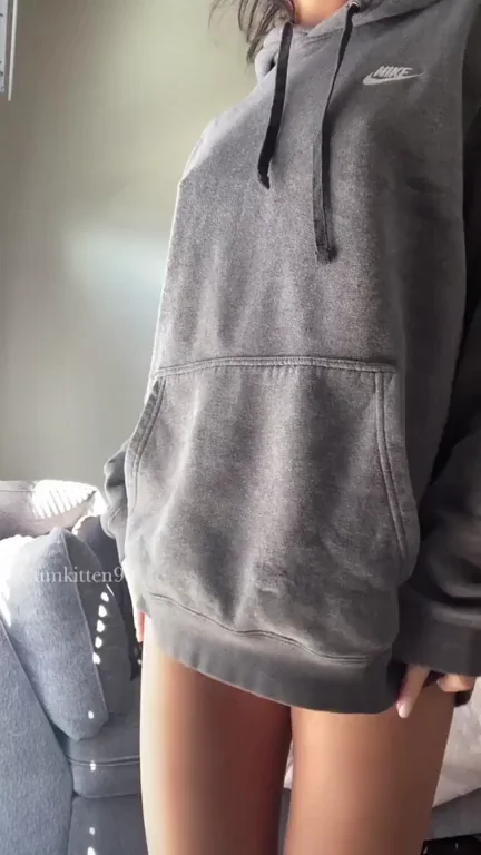 Would you let me wear your hoodie?