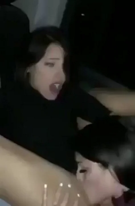 Bestie Devours Her Juicy Pussy in the Car 👯‍♀️🍑💦