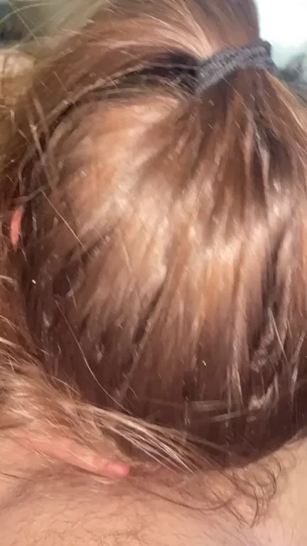 Slobbering Hard on Hubby's Thick Cock 💦🍆😈