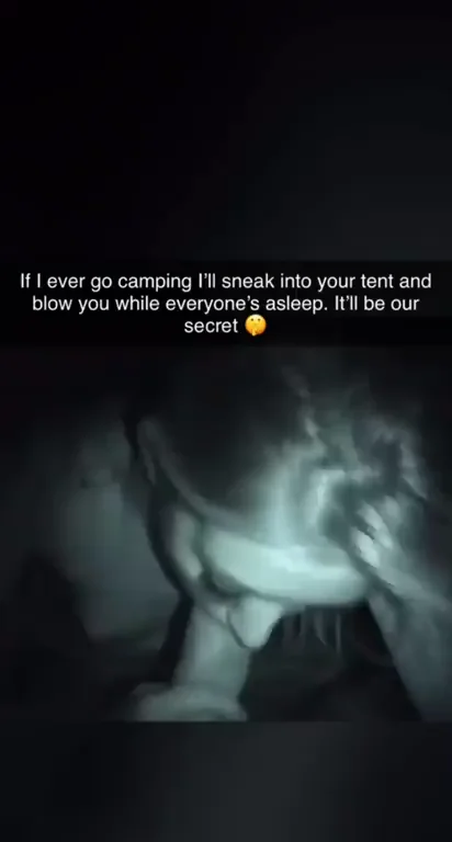 Tent Sneak BJ: Suck That Cock While Campers Sleep!