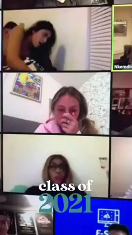 Zoom Graduation Gangbang: Class of 2021 Goes Wild