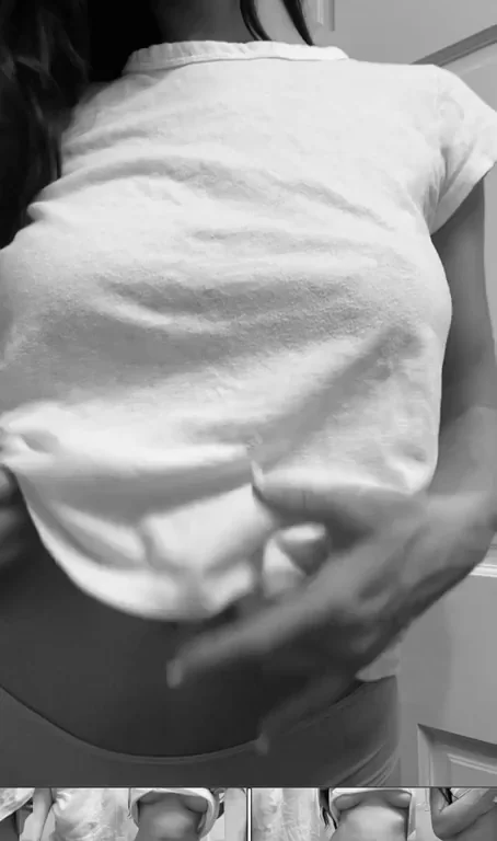 bloated period tits