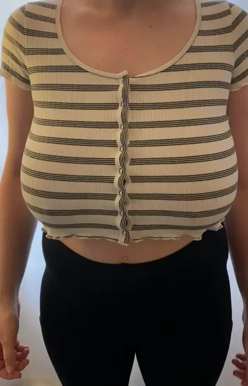 🍈 Poppin' Out Those Massive Striped Titty Drops 🔥