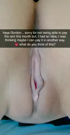 wait for it... paying for rent Holup (snap)