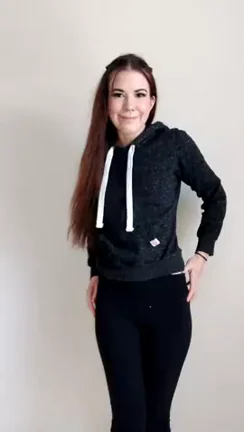 Lazy Day Slut: Hoodie Tease to Bare Pussy Reveal