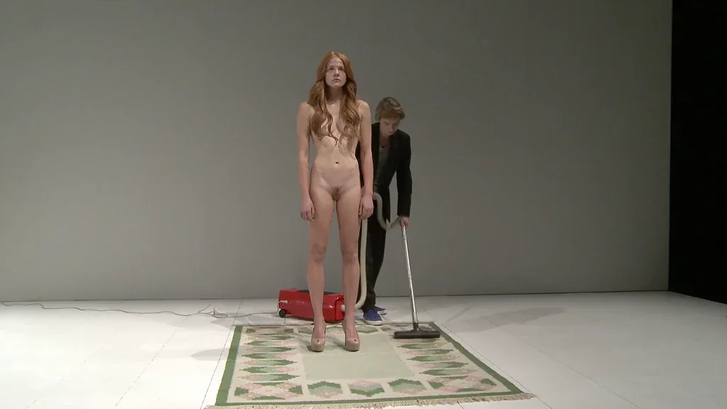 🔥 Rea Lest's Hot Nude Theatre Show - Full Frontal Estonian Slut on Stage! 😈